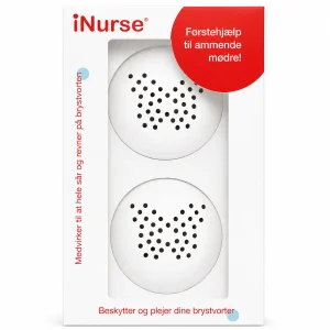 iNurse brystskaller i hvid til beskyttelse af ømme brystvorter ved amning