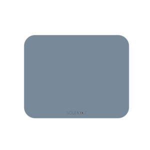 Noui Noui Dusty Blue dækkeserviet – blå dækkeserviet til børn, 43 × 34 cm