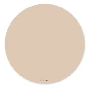 Noui Noui - Rund Stoleunderlag i mange farver 115 Ø cm - Nude