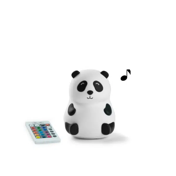 Panda lampe med Bluetooth højttaler: Hyggelig belysning og trådløs musik i ét.