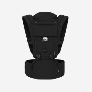 DERYAN Pack Luxe sort bæresele set forfra