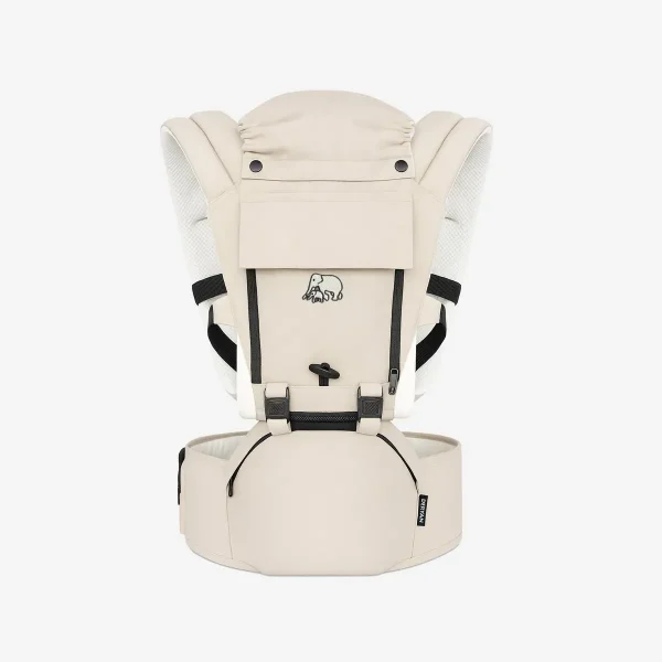 DERYAN Pack Luxe sand bæresele – front DERYAN Pack Luxe sand bæresele set forfra