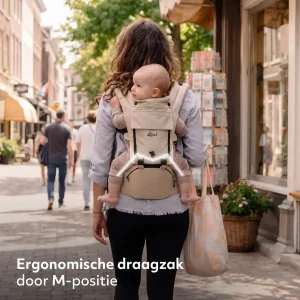 DERYAN Pack Luxe sand bæresele med ergonomisk pasform