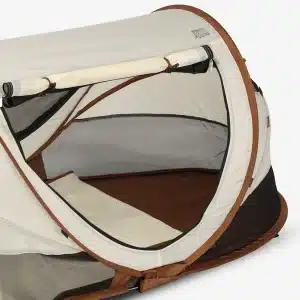 DERYAN Peuter Luxe Sand let og transportabel rejseseng