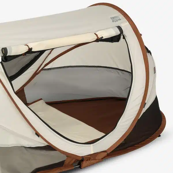 DERYAN Peuter Luxe Sand let og transportabel rejseseng