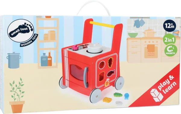 small foot gåvogn med køkken – ovn, gryde og grydeske – produktvisning 3