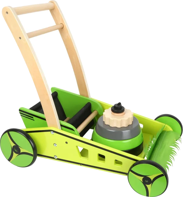 small foot gåvogn som plæneklipper – med stablemotor