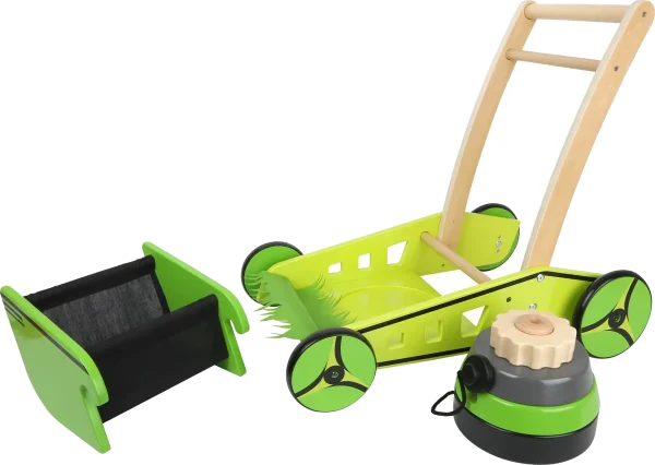 small foot gåvogn som plæneklipper – med stablemotor – produktvisning 2