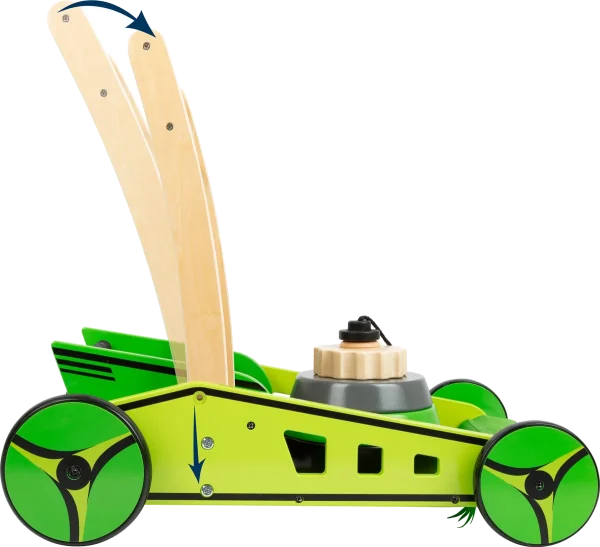 small foot gåvogn som plæneklipper – med stablemotor – produktvisning 3