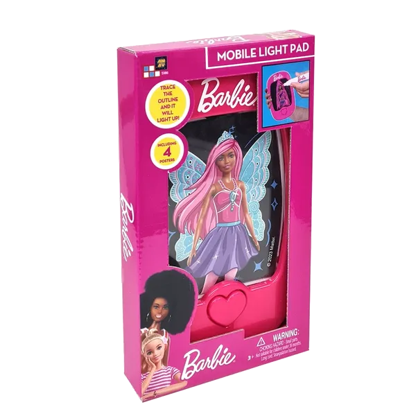 Barbie Mobile Light Pad i æske med magiske tusser Barbie Mobile Light Pad i æske med magiske tusser