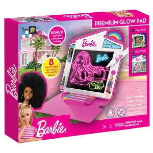 Barbie Dreamhouse Glow Pad i æske med tusser og otte designs