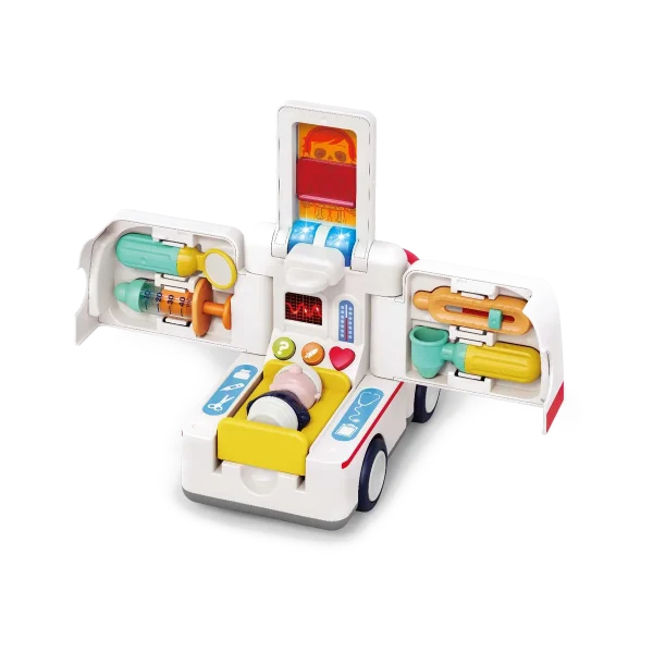 Ambulance med lys og musik fra Kinder and Kids – produktbillede 3