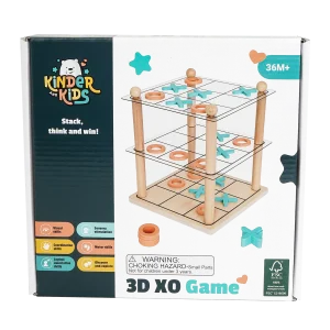 Kryds og bolle i 3D fra Kinder and Kids – æsken til det tredimensionelle strategispil