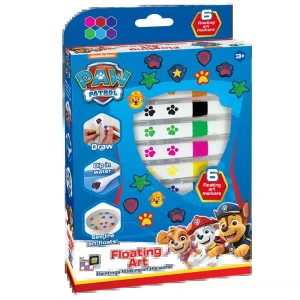 Floating Art-sæt med tusser i blå emballage – Paw Patrol Floating Art