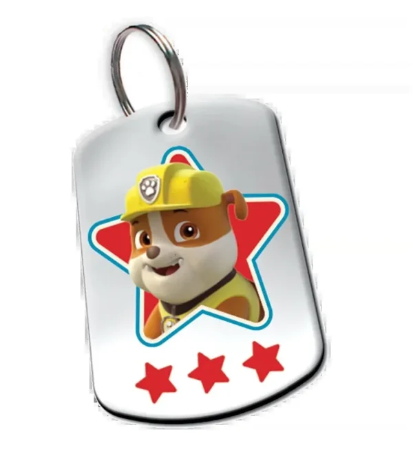 Marshall-vedhæng med tre røde stjerner – Paw Patrol smykkesæt