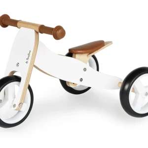 Pinolino Charlie løbecykel hvid – hvid trehjulet cykel med lavt stel