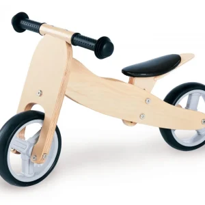Pinolino Charlie løbecykel natur – naturtræ og to hjul i høj opsætning