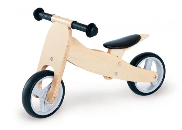 Pinolino Charlie løbecykel natur – naturtræ og to hjul i høj opsætning