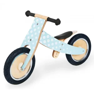 Pinolino Fridolin løbecykel – blå cykel i lav opsætning