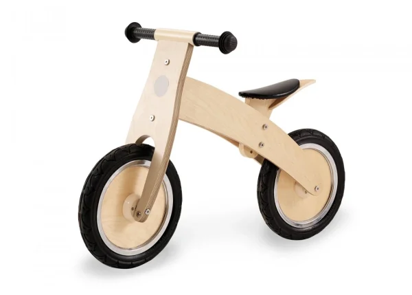 Pinolino Lino løbecykel – naturfarvet stel i lav opsætning