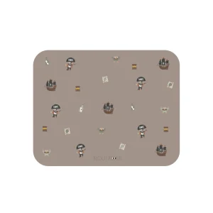 Noui Noui Pirat dækkeserviet – dækkeserviet til børn med pirat, 43 × 34 cm