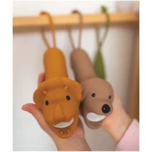 Rabbit & Friends Hunden Buddy og Løven Leo lommelygter til børn