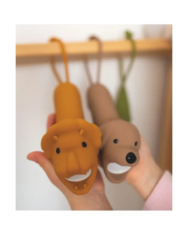Rabbit & Friends Hunden Buddy og Løven Leo lommelygter til børn